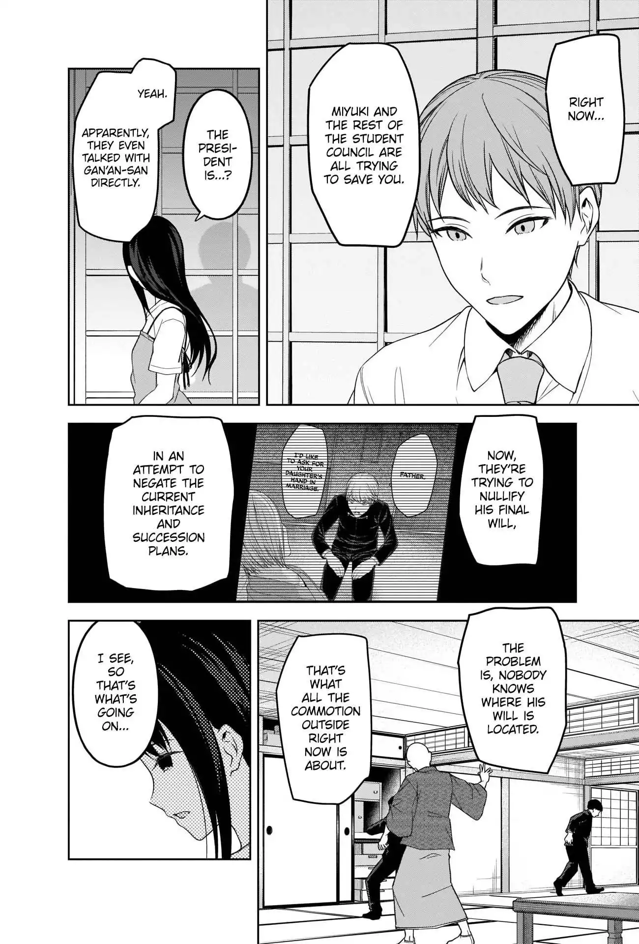 Kaguya-sama wa Kokurasetai - Tensai-tachi no Renai Zunousen Chapter 256 5